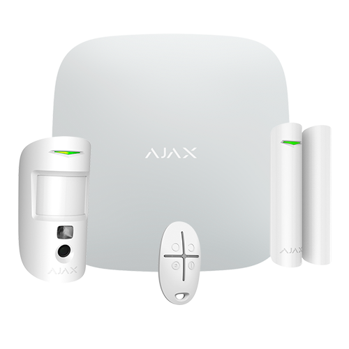 AJAX Alarm 2 Kit med PIR Kamera