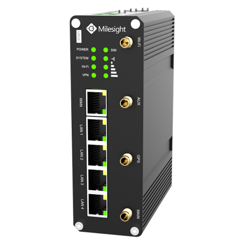 Industriel router 4G WiFi GPS PoE